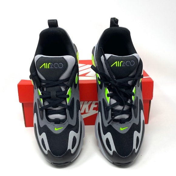 🌿Sale🌿 Nike AT5627 006 Air Max 200 GS Dark Grey Green Women's Running Shoes - Picture 3 of 11